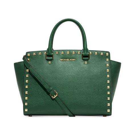 michael kors selma studded large|Michael Kors Selma Bags & Handbags for Women .